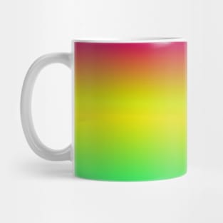 green blue red texture art Mug